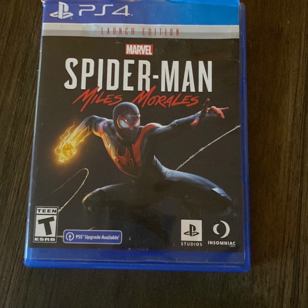 COPY - Spider-Man Miles Morales PS4 (PS5 Update Available)